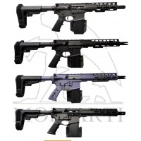 AR-15 300 Blackout 7.5" Minimalist Series Semi Auto Pistol | SBA3 